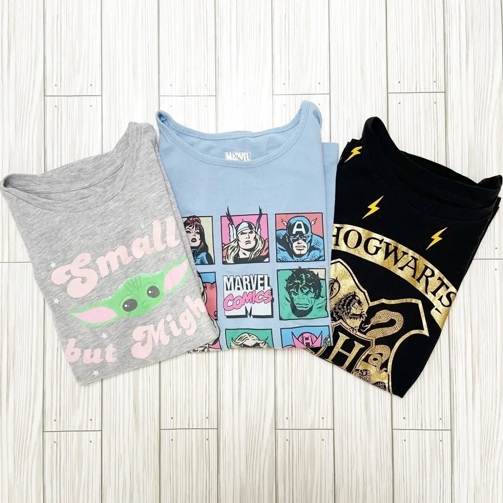 Girl's Graphic T-Shirts - Picture 1 of 10